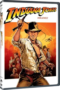 DVD film Indiana Jones: 1-4 Kolekce (1981-2008) 4 disky
