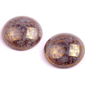 Korálek Skleněný kabošon č.1235 - 18 mm