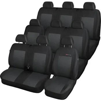 Potah sedadla Automega Autopotahy PEUGEOT TRAVELLER, 9 MÍST, 1+2,2+1,3, od r. 2016, černé