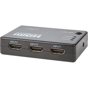 Nedis VSWI3453BK HDMI přepínač
