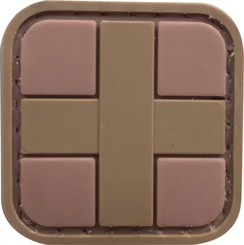 Nášivka PVC nášivka - MEDIC, písková