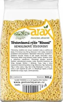 ARAX Semolinové těstoviny Risoni 500 g