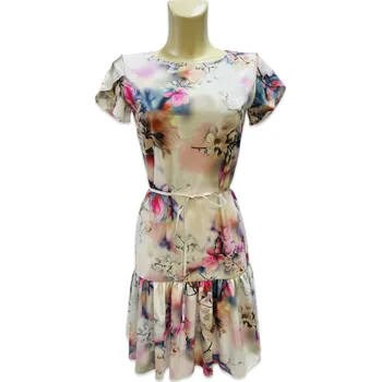 Dámská sukně Ariatex Dámské šaty SOFIE silky Magnolia vel. 36