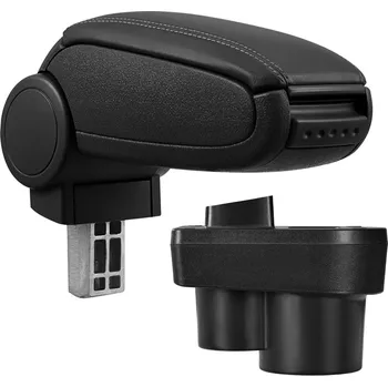 Loketní opěrka Pro.tec Loketní opěrka Škoda RAPID, černá, eko-kůže