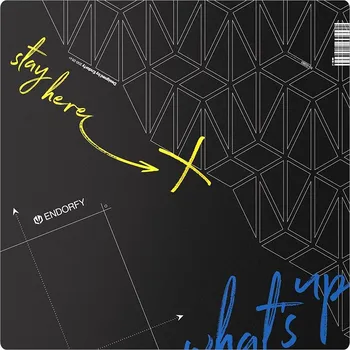 Podložka pod nábytek Endorfy ochranná podložka pod židli FP90S / hranatá / 90x90cm / černá