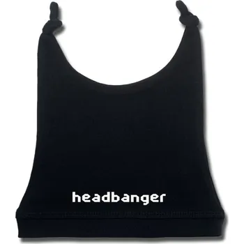 Čepice čepice dětská headbanger in white - black - Metal-Kids