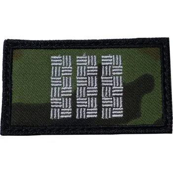 Hodnostní nášivka Praporčík, podklad vz. 95