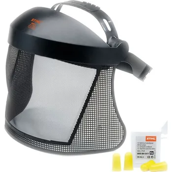 STIHL Ochrana obličeje a sluchu s mřížkou Kombinovaná ochrana obličeje/sluchu STIHL nylonová mřížka