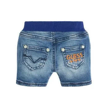 Dámské oblečení Guess Džínové šortky N3GD10 D4CA0 Modrá Regular Fit 6_9M