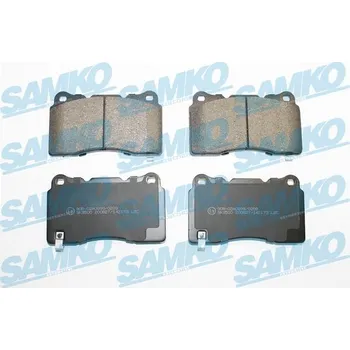 Brzdová destička Sada brzdových destiček, kotoučová brzda SAMKO 5SP2173