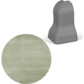 soklová lišta NOVÁK Vnější roh k soklové liště MDF 40x20 moonlight, 1 ks M08-AMZR001