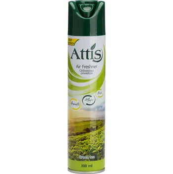 Osvěžovač vzduchu Gold Drop, Polsko Attis Air Fresh 3 v 1 Green Tea 300 ml