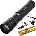 Bailong Cree XP-E Q5 UV LED černá