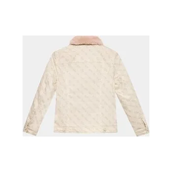 Guess Bunda pro přechodné období J3YL11 WCTF0 Béžová Regular Fit 14Y