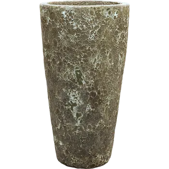 Květináč Moderní keramický květináč Baq Lava, Partner straight relic jade 35x65cm