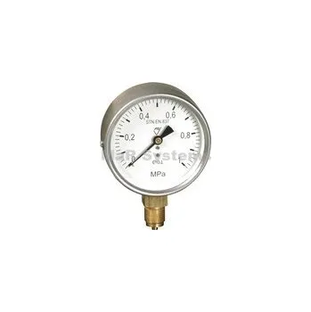 PREMATLAK, a.s. manometr 13312-V 0/4MPa, G1/2B, tř.1% spodní přip.