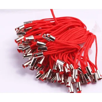 Korálek Šňůrka na mobil bez kroužku červená č. 5