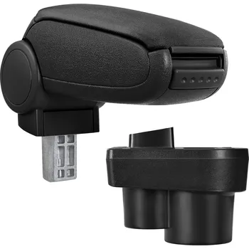 Loketní opěrka Pro.tec Loketní opěrka Škoda RAPID, černá, textilní potah