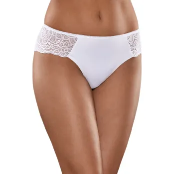 Oblečení a móda Dámské kalhotky 142 white - BABELL Bílá XL