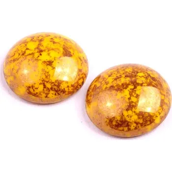 Korálek Skleněný kabošon č.1227 - 18 mm