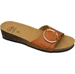 Scholl AMALFI MULE oranžové dámské zdravotní pantofle