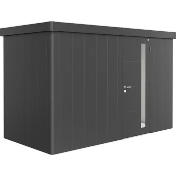 Zahradní domek Zahradní domek NEO 1D, tmavě šedá, jednokřídlé dveře BH86024