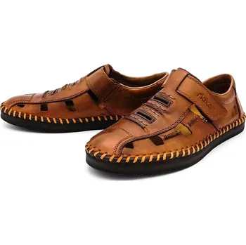 Pánské sandále Pánské sandále B2983 RIEKER hnědé Barva: braun, Velikost: 41