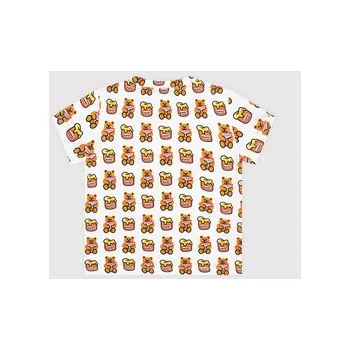 Dámské tričko Guess T-Shirt H1YT00 K6YW1 Bílá Regular Fit 6_9M