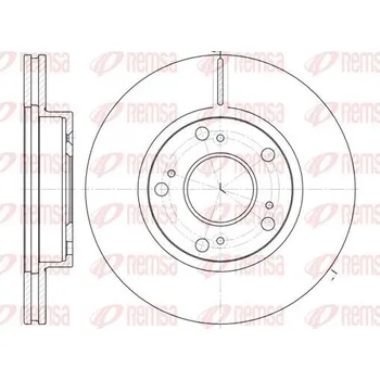 Brzdový kotouč Brzdový kotouč REMSA 61263.10