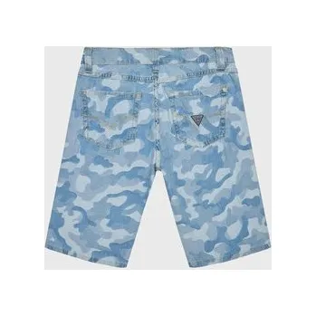 Guess Džínové šortky L3GD16 D4ZV0 Modrá Regular Fit 16Y