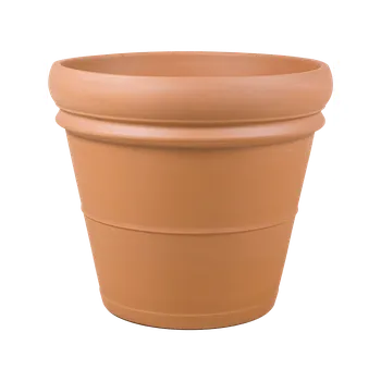 Květináč Moderní keramický květináč Terra Cotta, Doppio bordo 60x51cm