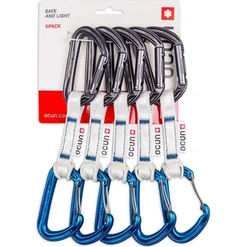 Jištění Expreska Ocún Hawk QD Combi BIO-DYN-RING 15 5-pack 10cm blue