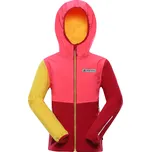 Dětská softshellová bunda Alpine Pro GROLO - červená / 116/122