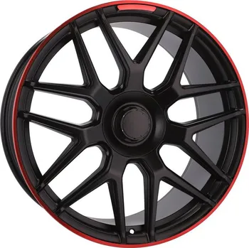 Alu kolo Alu kola Racing Line FE115, 21x10 5x130 ET35, černá s červenou linkou