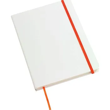 Zápisník Poznámkový blok AUTHOR ve formátu DIN A5, oranžová