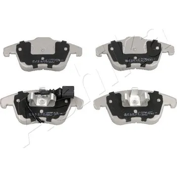 Brzdová destička Sada brzdových destiček, kotoučová brzda ASHIKA GROUP 50-00-0929