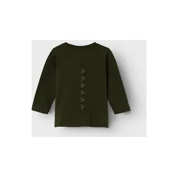 Dámská halenka NAME IT Halenka 13219778 Zelená Regular Fit 86