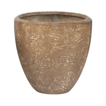 Květináč Moderní květináč Baq Polystone Plain, Couple Rock 80x80cm