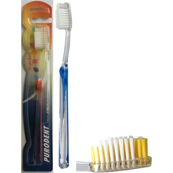 Zubní kartáček Bürstenmann, Německo Purodent zubní kartáček SENSITIVE extra měkké štětiny