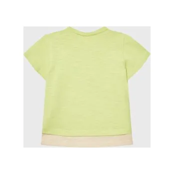 Dámské tričko United Colors Of Benetton T-Shirt 3F93A102K Zelená Relaxed Fit 62