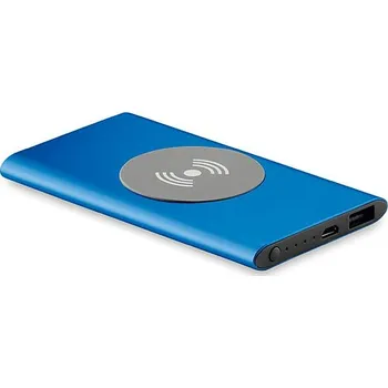 Powerbanka POWER&WIRELESS - Bezdrátová power banka , královsky modrá