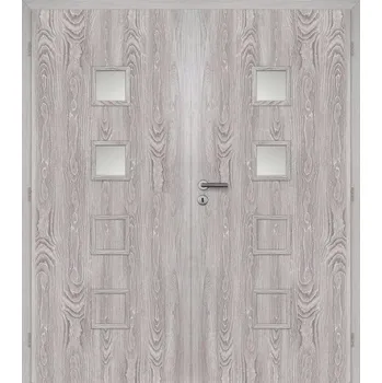 Interiérové dveře Dveře interiérové DOORNITE 125 cm QUADRA 2 dvoukřídlé
