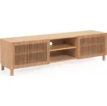 TV stolek v dekoru dubu v přírodní barvě 180x50 cm Beyla – Kave Home ID_1438939