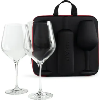 Sklenice diVinto Diamond 860 ml 2 ks + pouzdro