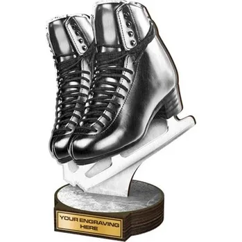 Poháry Bauer Dřevěná plaketa RWR198 | Krasobruslení