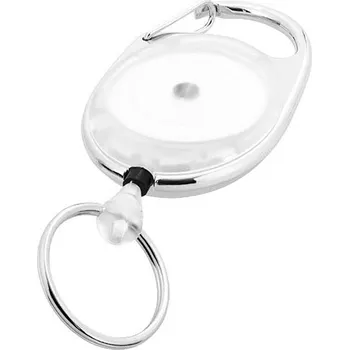 Klíčenka Gerlos s držákem na jmenovku, transparentní