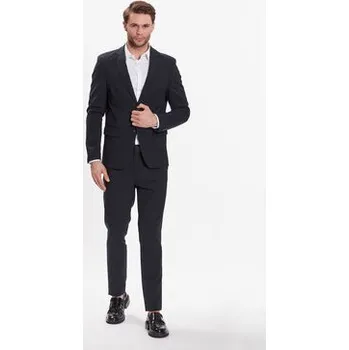 Oblečení a móda Calvin Klein Košile Hidden K10K109891 Bílá Extra Slim Fit 42