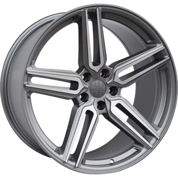 Alu kolo Alu kola Haxer B1382, 20x10 5x120 ET40, šedivá matná + leštění