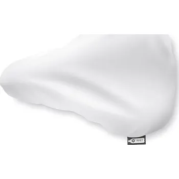 Sedlo na kolo BYPRO RPET - Saddle cover RPET , bílá