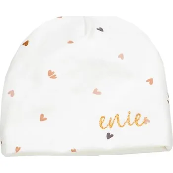 Kojenecká čepice ENIE BABY dětská čepice Heart 9-12m